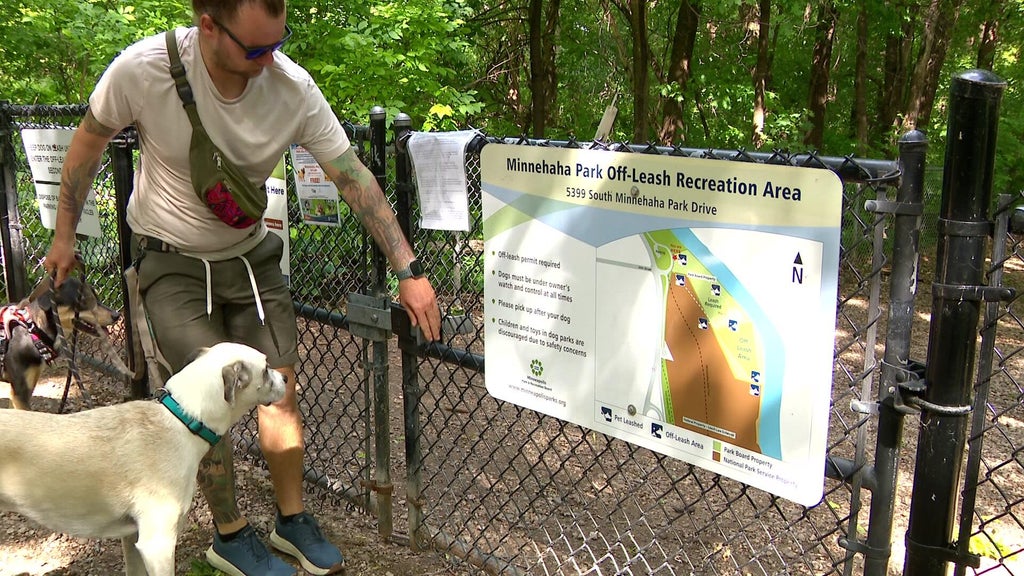 Dogs must be on on leash at Minneapolis' Minnehaha Regional Park starting in December — Edina Government news