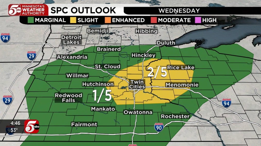 Minnesota’s Weather Authority issues Alert due to strong afternoon thunderstorms — KSTP 5 — Gopher