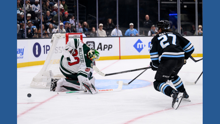 Kaprizov scores his NHL-leading 14th goal as the Wild beat the Mammoth 3-1 — KARE 11 Sports — Gopher